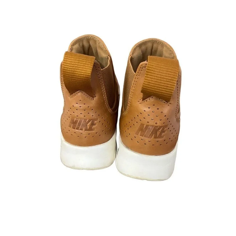 Nike Air Max Thea Mid Women’s Size 6 Ale Brown Leather Sneaker 859550-200